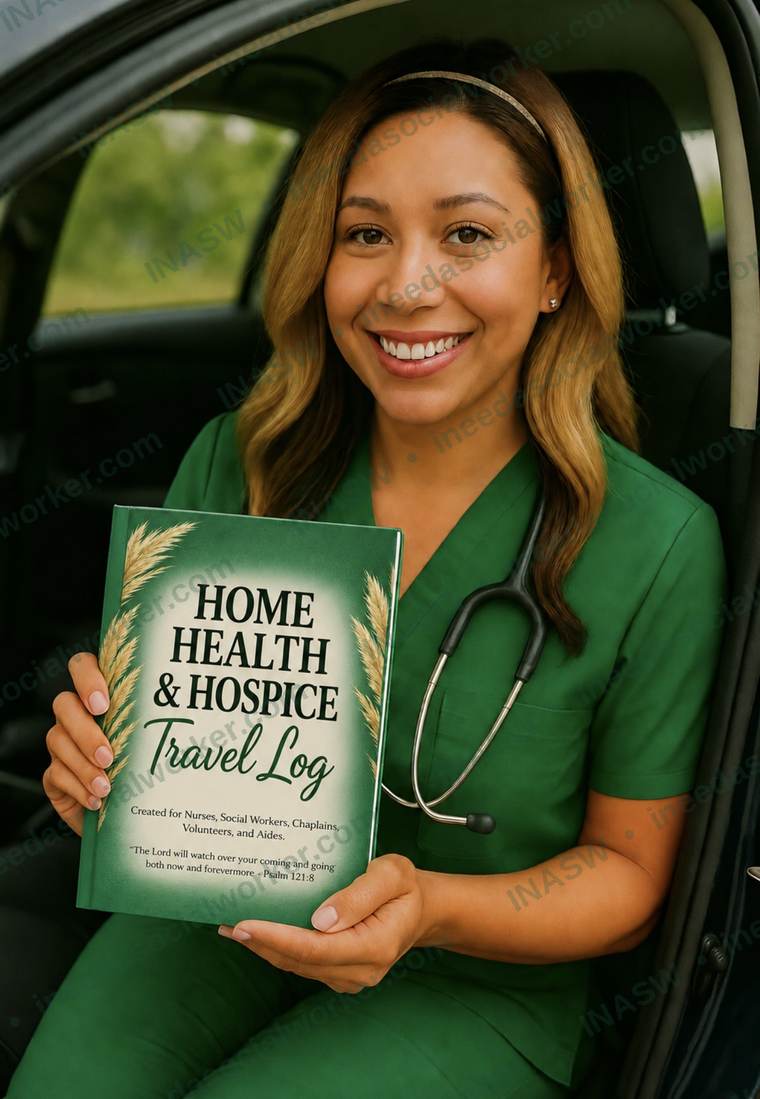 Home Health & Hospice Travel Logbook cover
