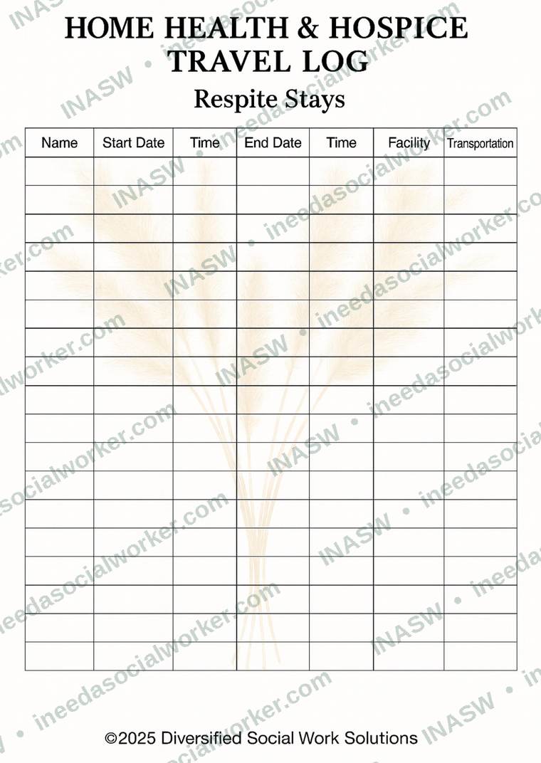 Respite Stays Page