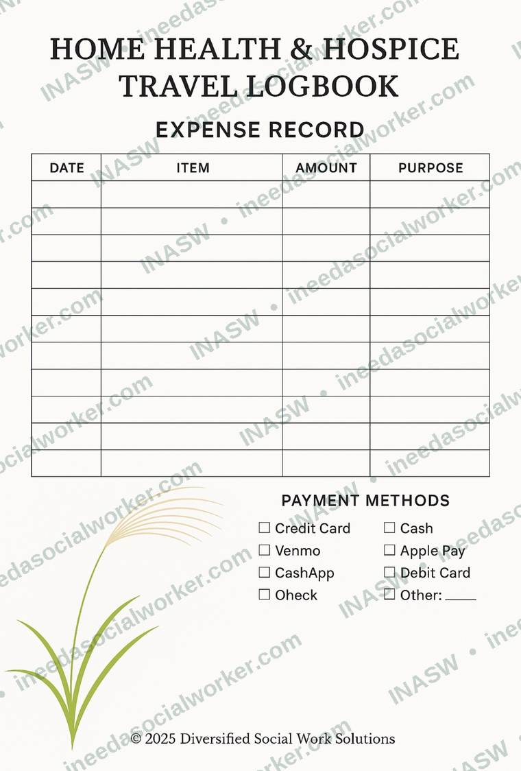 Expense Record Page